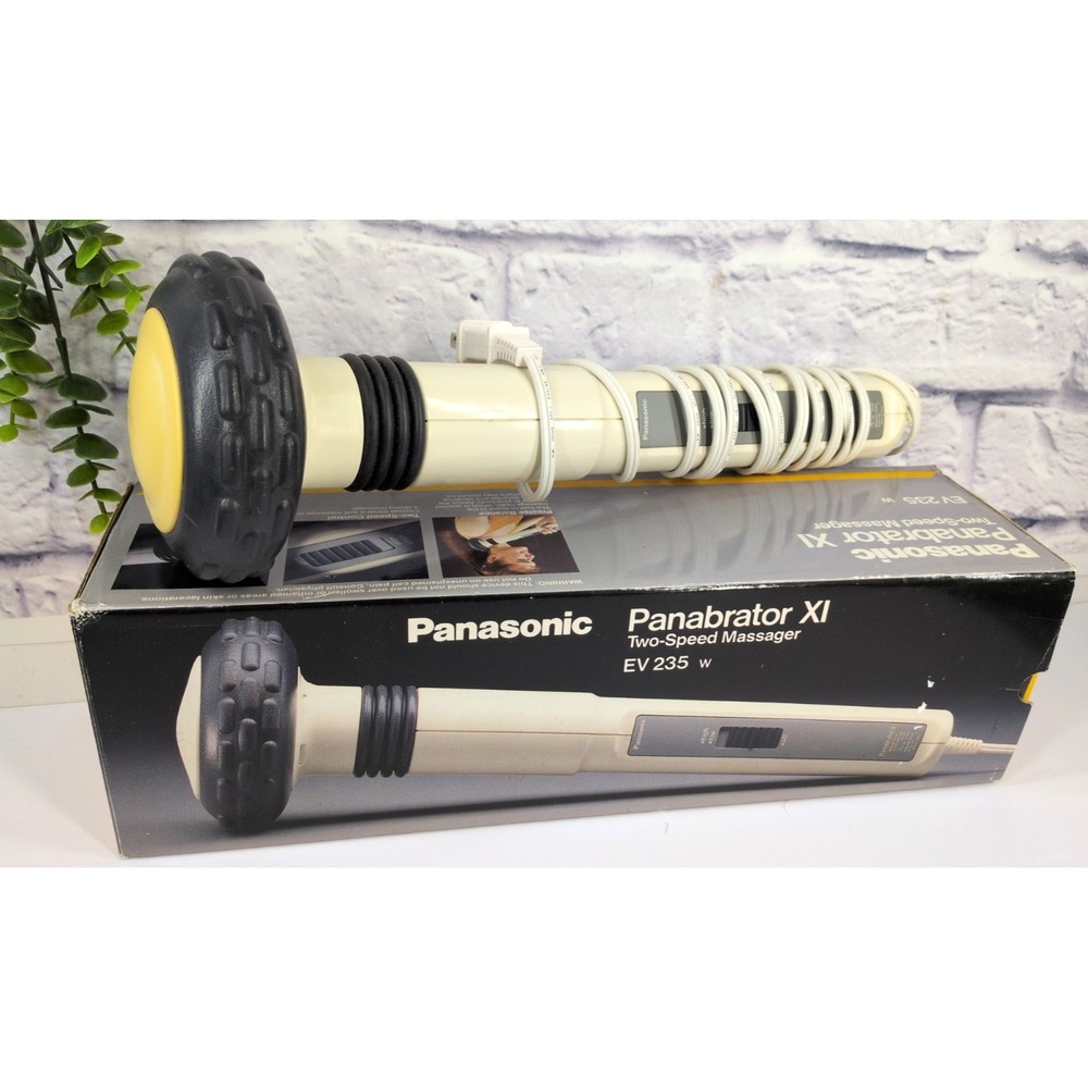 TESTED!🚨Panasonic Panabrator XI EV235 2 Speed Full Body Handheld Massager Wand